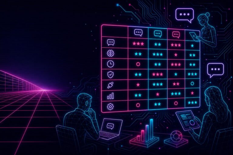 découvrez notre comparateur 2026 des chatbots ia et trouvez le meilleur agent conversationnel adapté aux besoins des pme françaises pour optimiser votre service client et votre productivité.