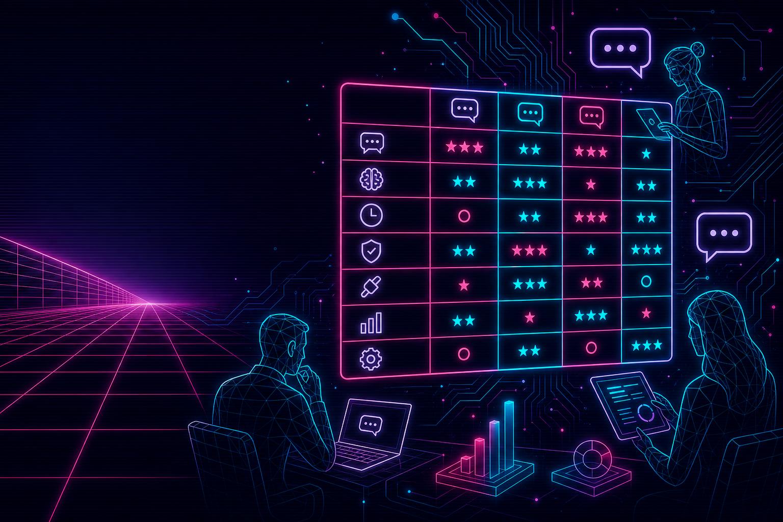 découvrez notre comparateur 2026 des chatbots ia et trouvez le meilleur agent conversationnel adapté aux besoins des pme françaises pour optimiser votre service client et votre productivité.