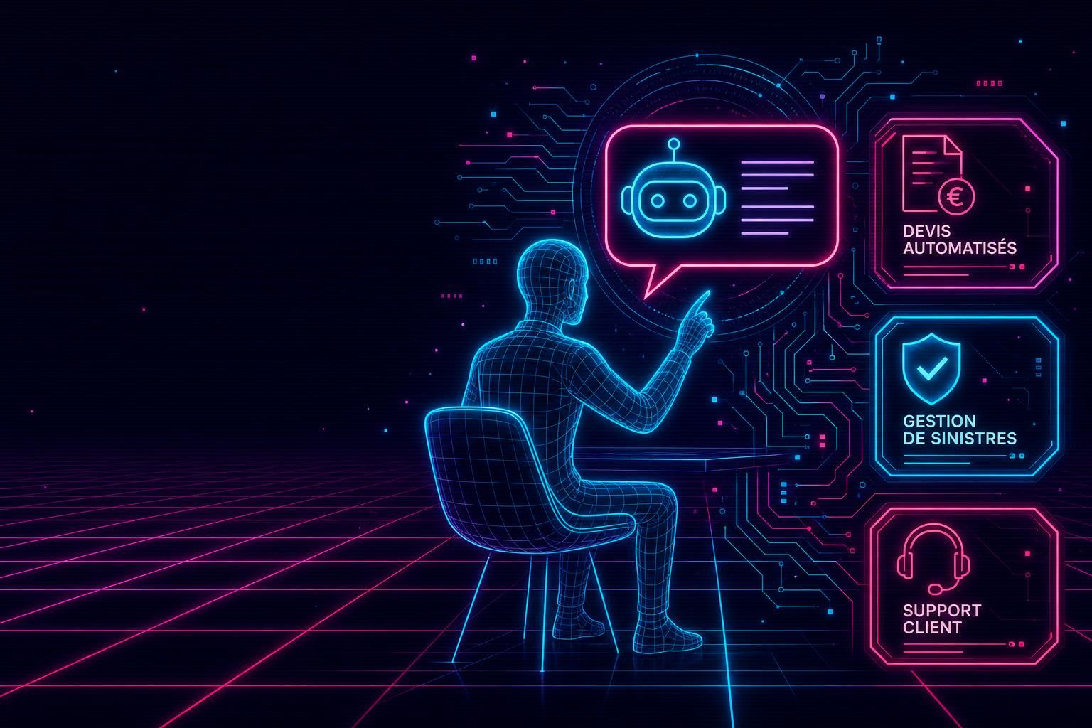 découvrez le chatbot assurance 2026, la solution intelligente pour automatiser la gestion des devis, le traitement des sinistres et le support client, offrant efficacité et satisfaction améliorée.