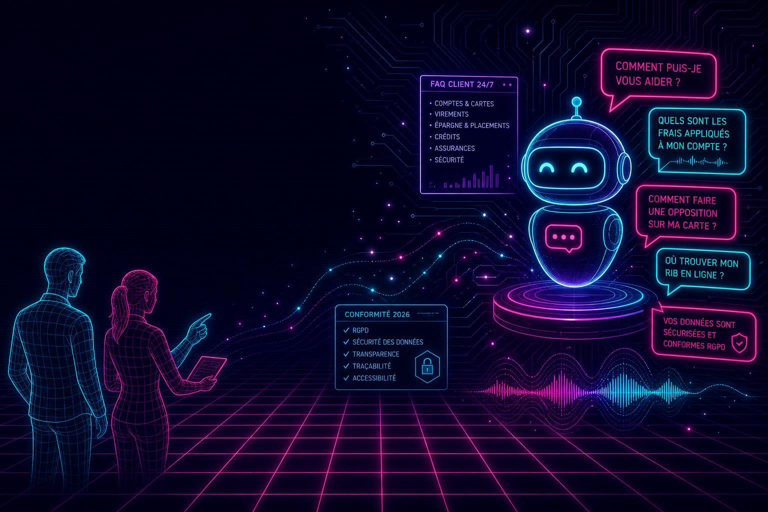 découvrez le chatbot banque 2026 : une faq client innovante, une conformité renforcée et une expérience utilisateur améliorée pour transformer vos interactions bancaires.