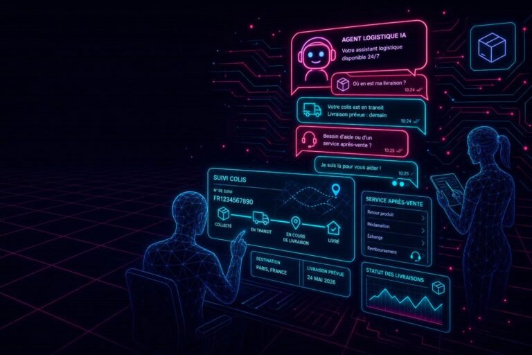 découvrez le chatbot logistique 2026, une solution avancée pour le suivi des colis, la gestion des livraisons et un service après-vente automatisé, optimisant ainsi l'expérience client et l'efficacité opérationnelle.