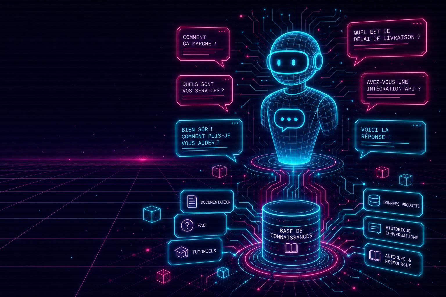 découvrez comment alimenter efficacement votre agent ia avec une base de connaissances bien structurée pour optimiser les performances de votre chatbot.