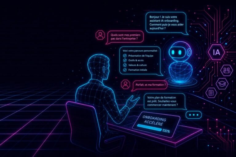 découvrez comment un chatbot d'onboarding employé utilisant l'ia peut accélérer et améliorer l'intégration des nouveaux collaborateurs au sein de votre entreprise.